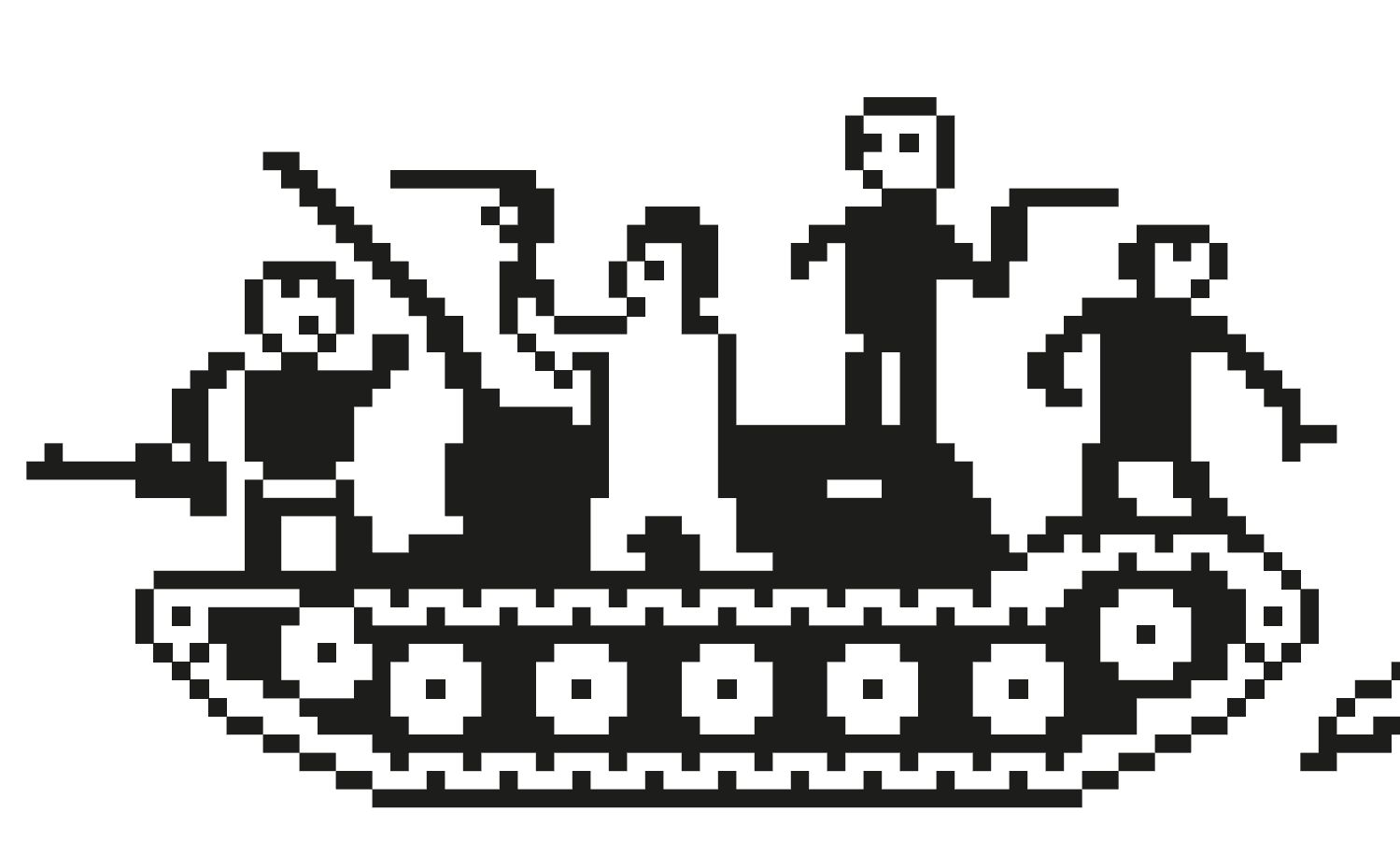 Panzer mit Besatzung Nachbildung afganischer Kiegsteppich